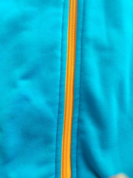 Tyrkysová mikina, adidas,140