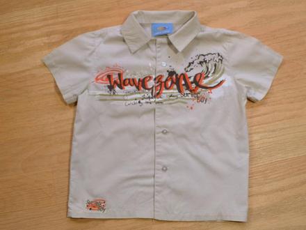 Košile béžová wavezone, 92