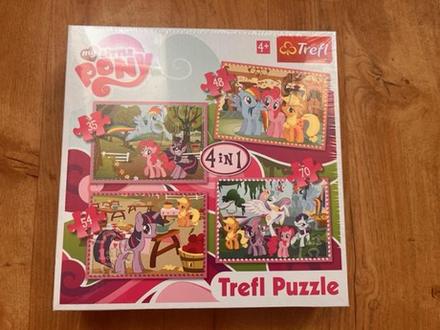 Puzzle my little pony 4v1,