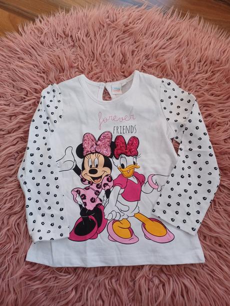 Tričko minnie a daisy s flitry, disney,92