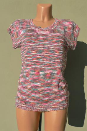 Melírkový svetřík vesta voice - vel.xs/s, xs