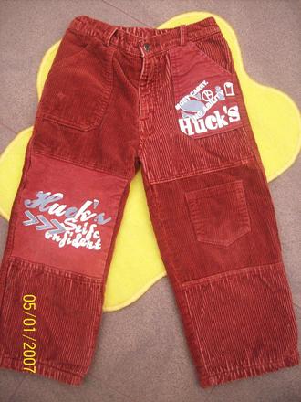 Zateplené manšestráky, 128