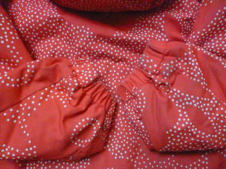 Kytkatá bunda s kožichem vel. 7-8, mini boden,128