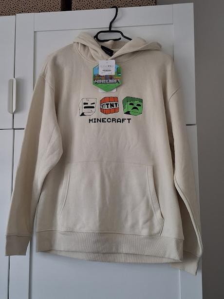 Mikina minecraft, s