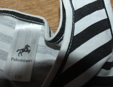 Pruhované šaty c&a, palomino,104