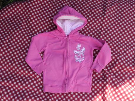 Mikina s motylky 92 baby club, baby club,92