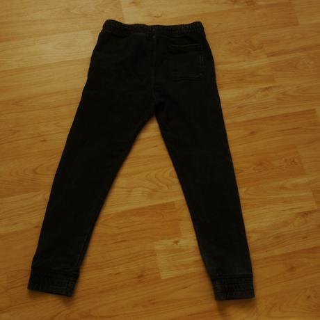 Cerne kalhoty v pase do gumy 140 h&m dzinovy vzhle, h&m,140