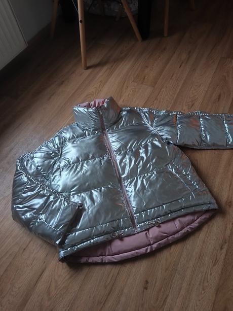 Oboustranná zimní bunda puffer oversize, mohito,164 / 170 / m / s