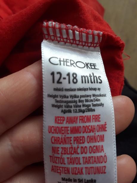 Tričko dlouhý rukáv 86, cherokee,86