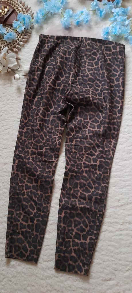 H&m kalhoty s leopardím potiskem, h&m,42