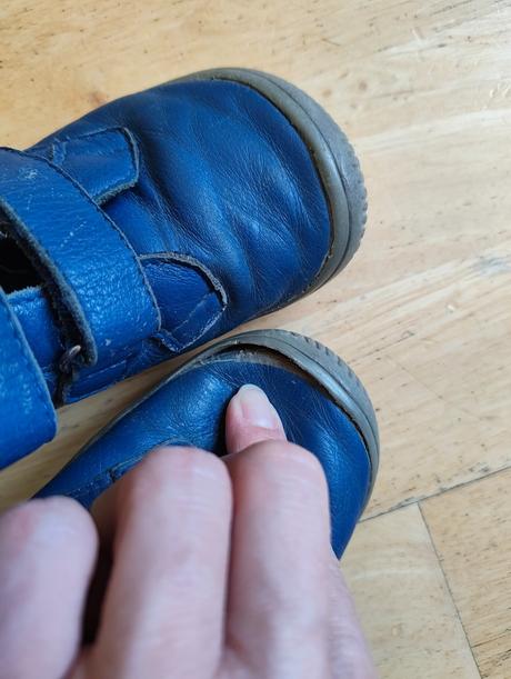 Kožené kotníkové boty protetika vel 27, protetika,27