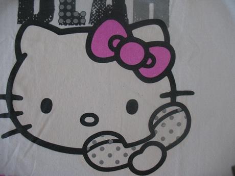 Tričko hello kitty dlouhý rukáv, 128