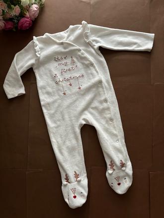 Overál semišový vánoční - v.9/12 měs, 80