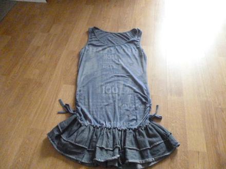 Šaty tunika vel. 12-14, 158