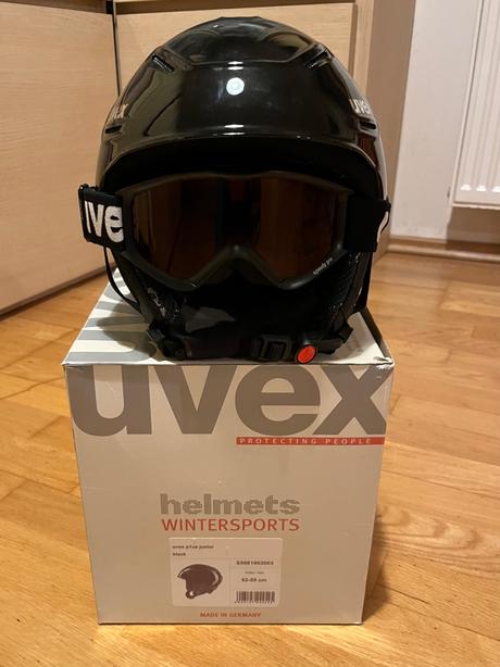 Dětská/juniorská lyžařská helma uvex 52-55cm, uvex