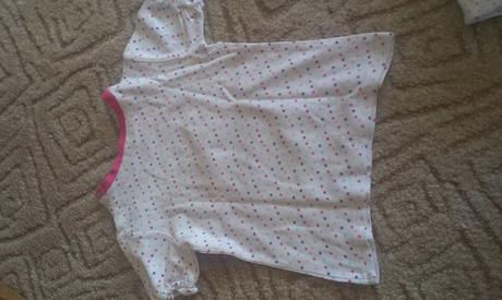 Tričko-pyžamko se zajíčkem top stav vel.86, 80