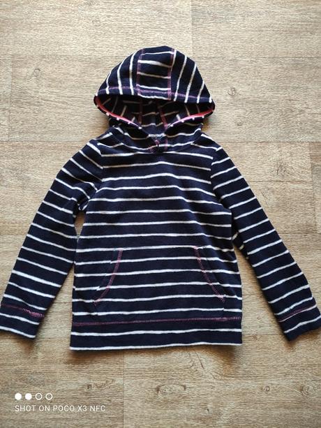 Mikina klokanka fleece v.110/116, george,116