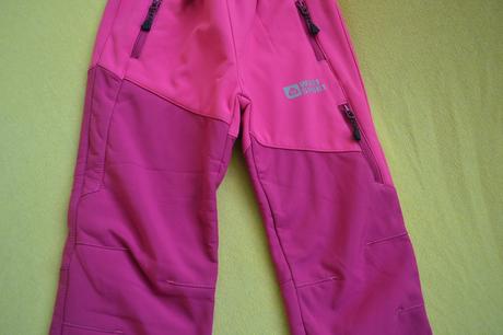 Oteplené softshellové kalhoty wolf na 4-6 let, wolf,110