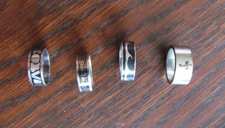 Kovové prstýnky, 