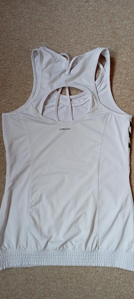 Bílo černé tílko zn."adidas" vel."40", adidas,40