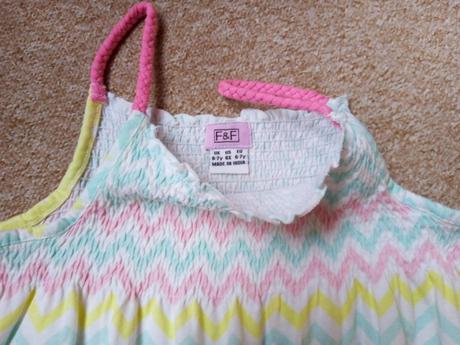 Šortkový overal zn."f&f" vel."122", f&f,122