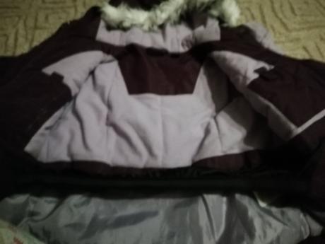 Zimní bundička 98/104 pěkný stav, lupilu,98