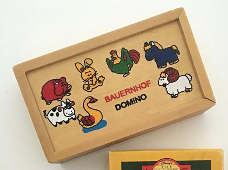 Hra domino (farma, minnie),