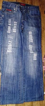 Džíny cca vel 140/146, 146
