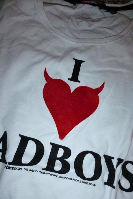 Triko s bezva textem - vel.m-l, m