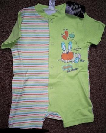 Letní overálek unisex- vel.62-68, c&a,62