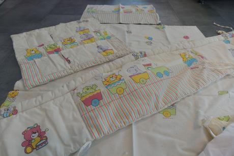 Pěti-dílná souprava povlečení, šířka (cm): 70,délka (cm): 140