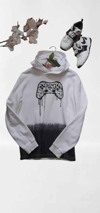 Juniorská mikina s potiskem playstation, h&m,164