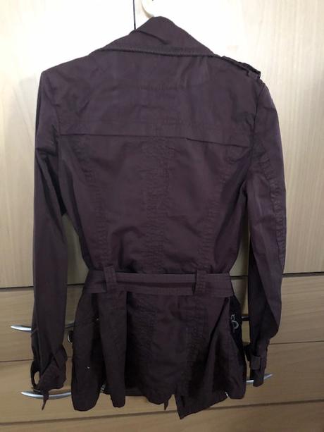 Hnědý trenčkot - kabátek, takko,m