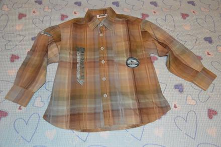 Bavlněná kostkovaná košile, 110