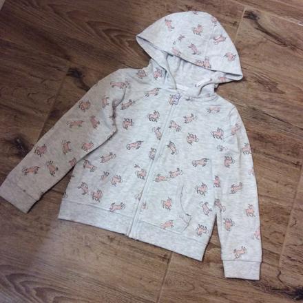 Mikina s jednorožci, primark,122