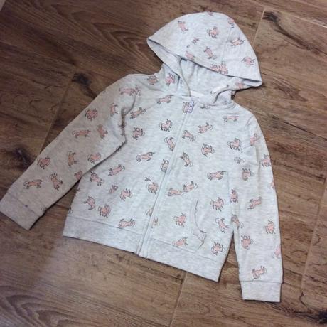 Mikina s jednorožci, primark,122