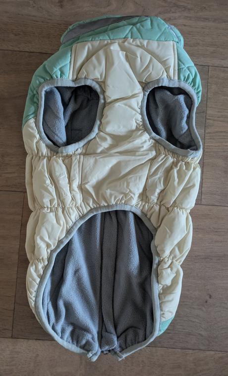 Ka780 nepromokavá psí bunda, délka zad 43 cm, l,