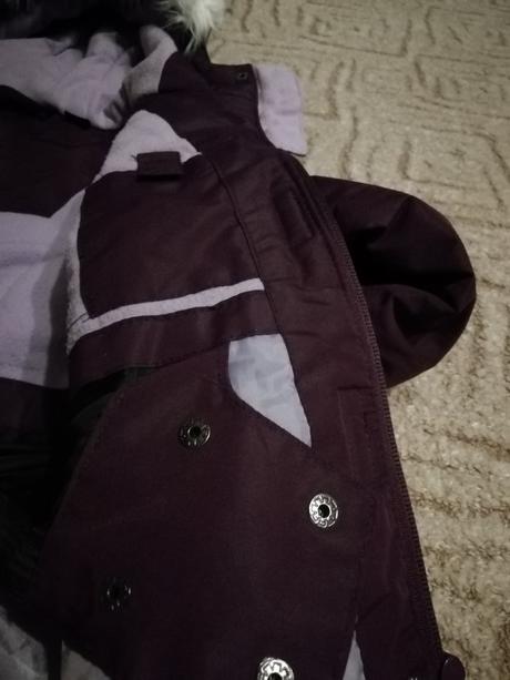 Zimní bundička 98/104 pěkný stav, lupilu,98
