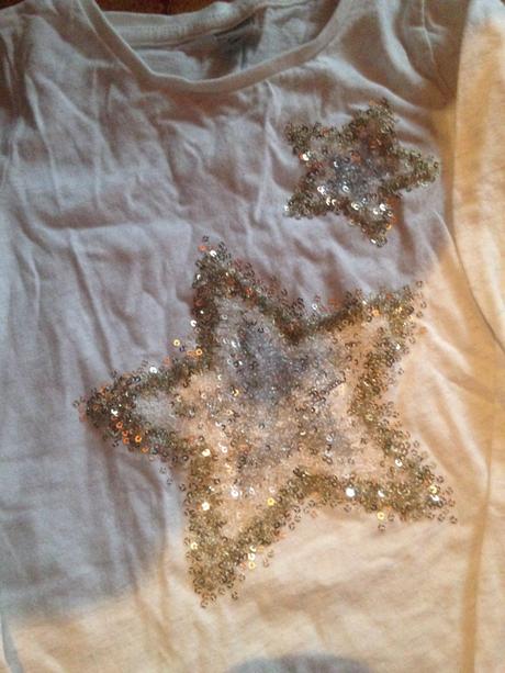 Dívčí frajerská halenka hvězda vel. 92 - 98, tu,92