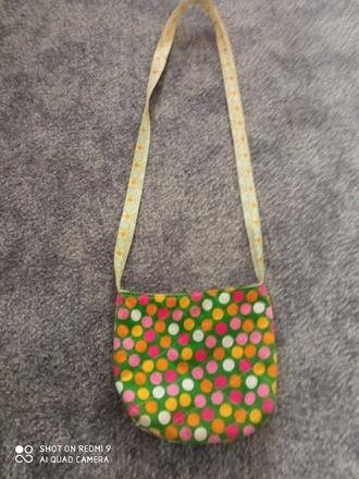 Látková dívčí kabelka, 