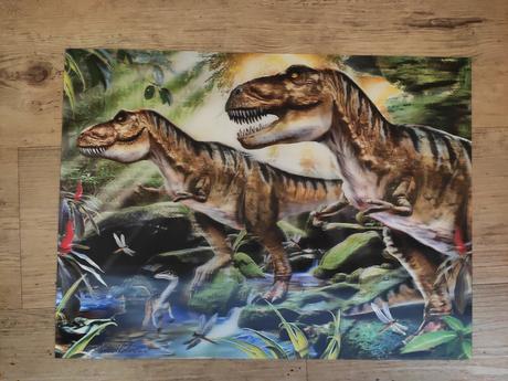3d obrázek dinosauři, 