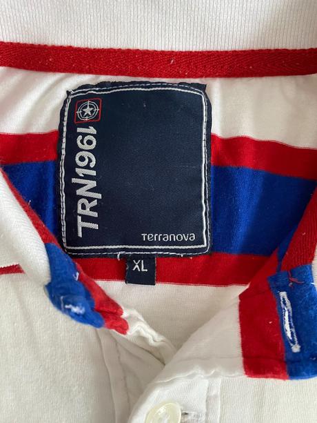 Polo tričko vel. xl, pruhované, námořnický styl, xl