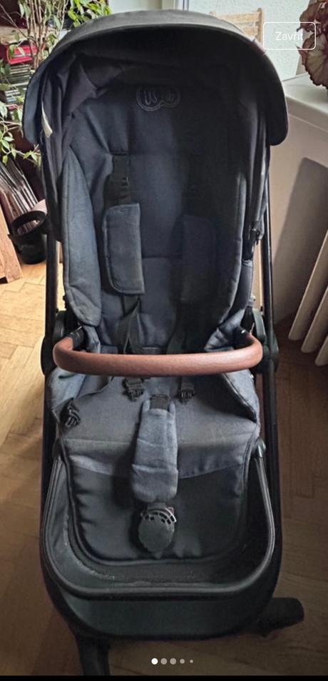 Kočárek 2v1 kinderkraft everyday denim blue, kinderkraft,kinderkraft everyday