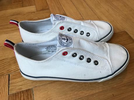 Tenisky kecky plátěnky, h&m,33