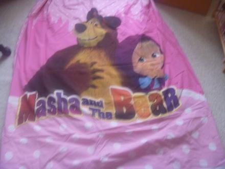 Povlečení máša a medvěd, šířka (cm): 90,délka (cm): 200