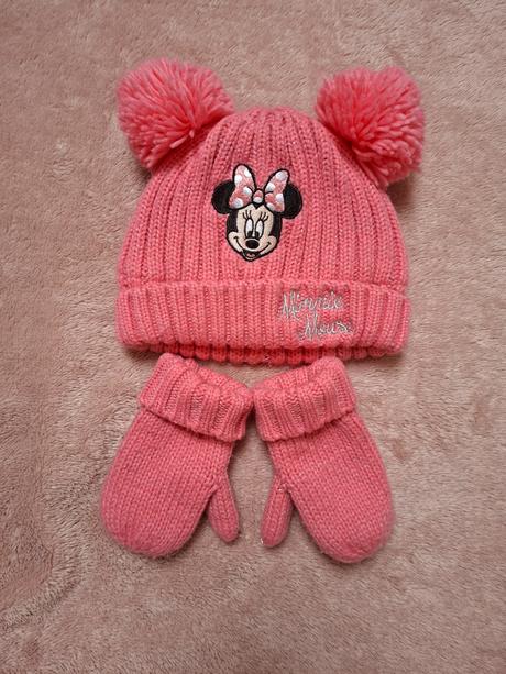 Zimní sada čepice + rukavice, 86