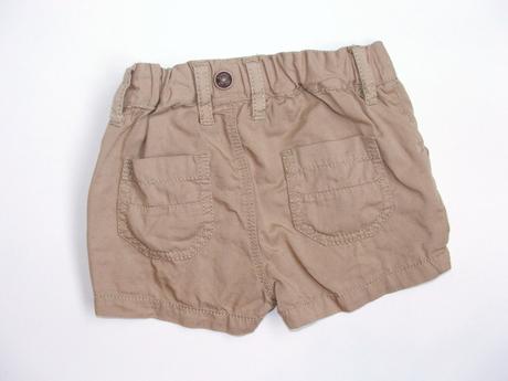 J536 hnědé kraťasy vel. 68, next,68