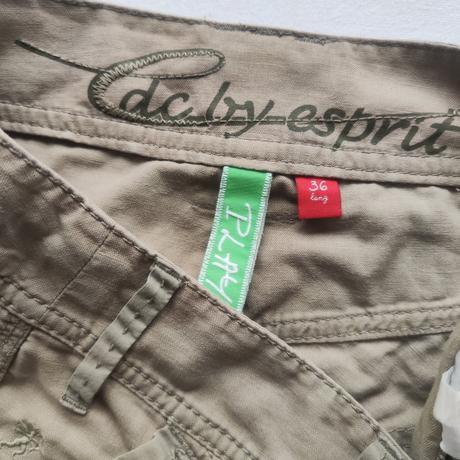 Dámské letní široké kalhoty esprit vel 36 long, esprit,36