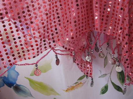 Karneval-sukně s ozdobami harémová tanečnice, 