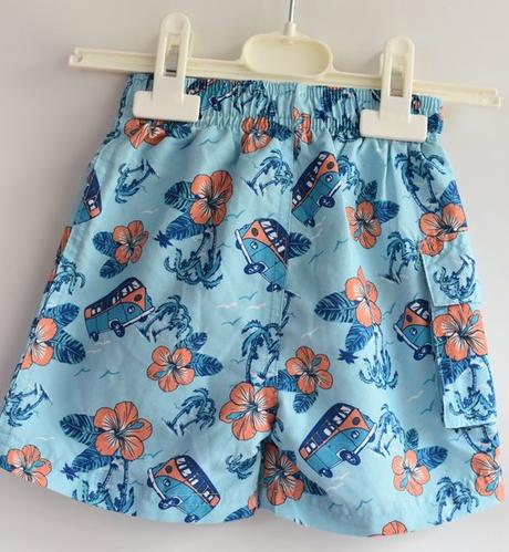 Koupací kraťasy vel. 9 - 12 m, matalan,80